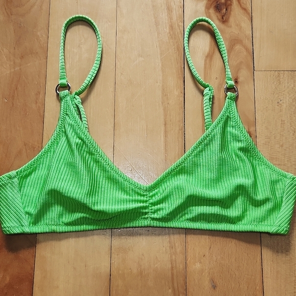 NWT Aerie Beach Babe Shine Rib Bikini Set - S - Picture 4 of 15